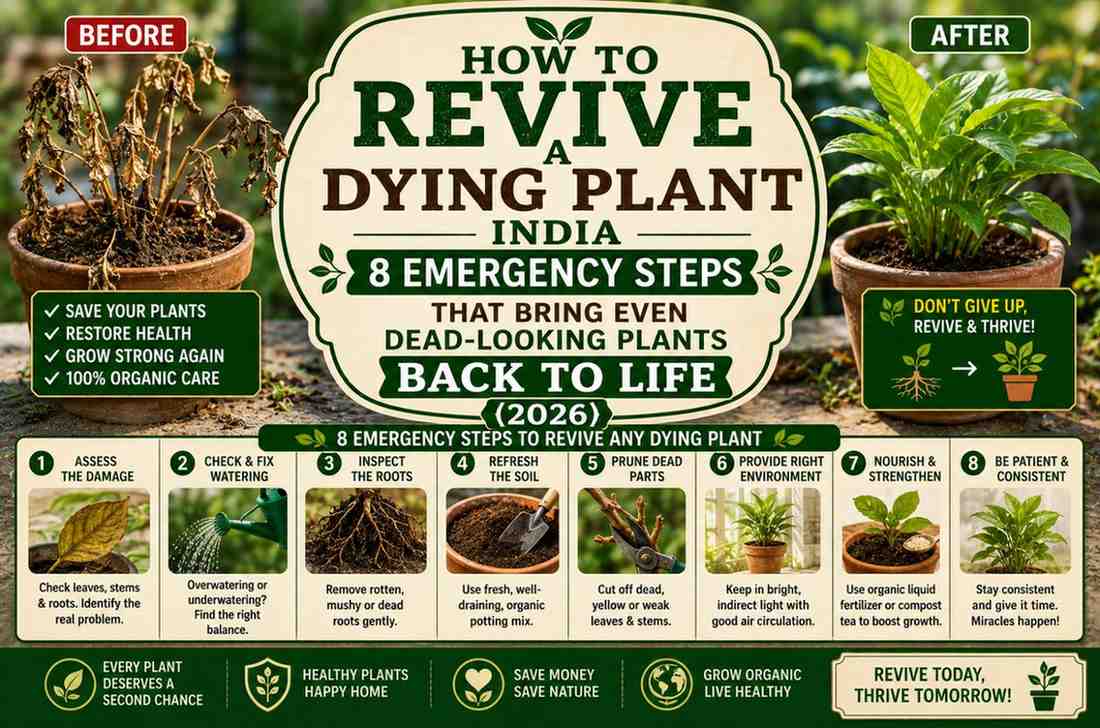 How to Revive a Dying Plant India