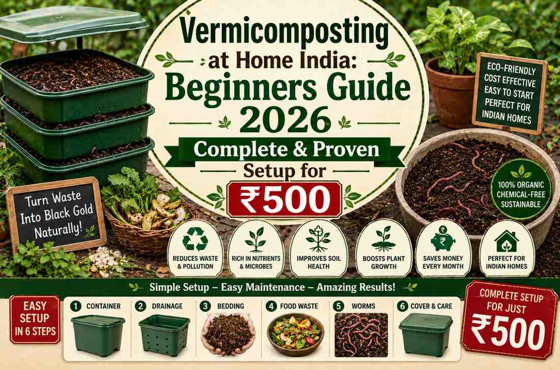 Vermicomposting at Home India