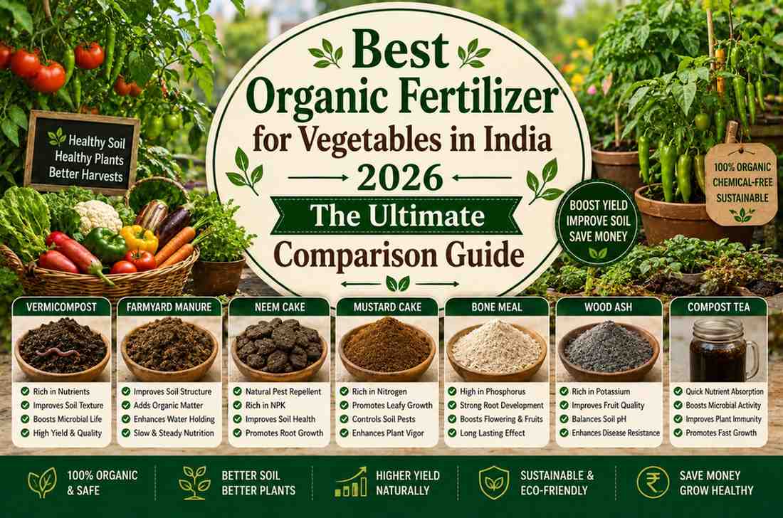 Best Organic Fertilizer for Vegetables