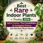 rare indoor plants trending 2026
